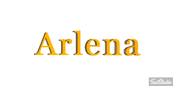 Arlena Text effect