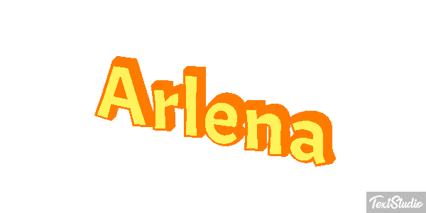 Arlena Text effect