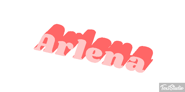 Arlena Text effect