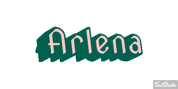 Arlena Text effect