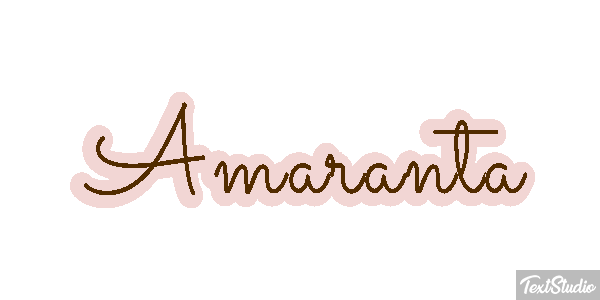 Amaranta Efecto de texto