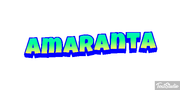 Amaranta Efecto de texto