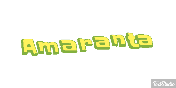 Amaranta Efecto de texto