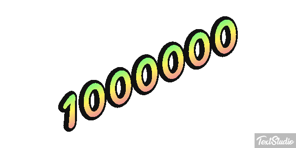 1000000 Number Animated GIF Logo Designs 1000000 Number Animated GIF Logo Designs