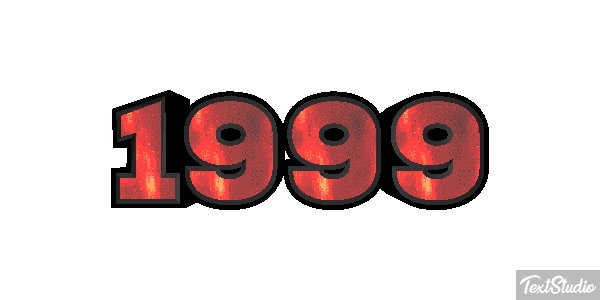 1999 Text effect