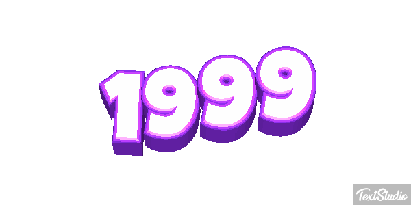 1999 Text effect