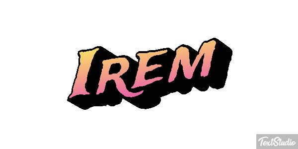 İrem Tekst effect