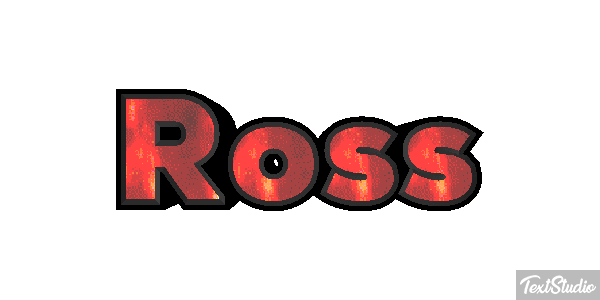 Ross Текстовый эффект
