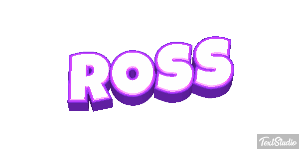 Ross Текстовый эффект