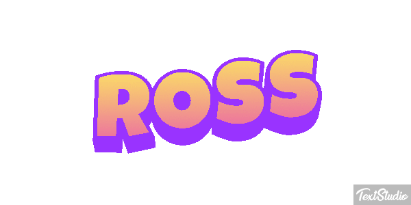 Ross Текстовый эффект