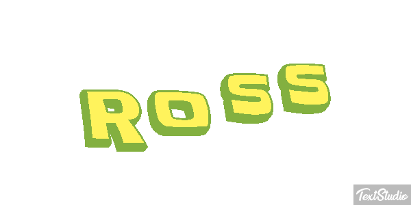 Ross Текстовый эффект
