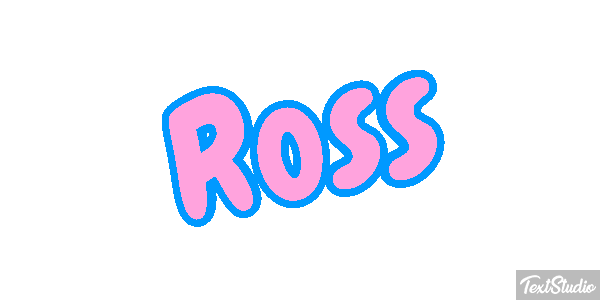 Ross Текстовый эффект
