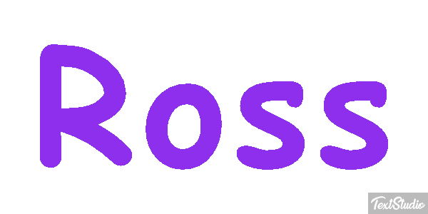 Ross Текстовый эффект
