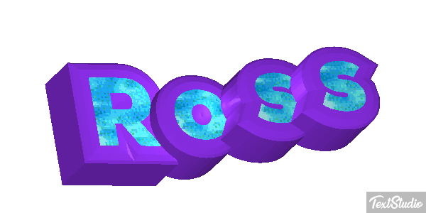 Ross Текстовый эффект