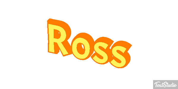 Ross Текстовый эффект