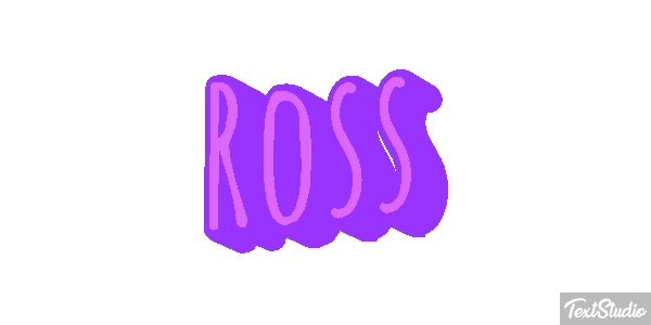 Ross Текстовый эффект