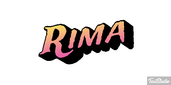 Rima Effetto testo