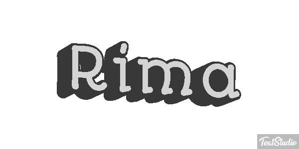 Rima Effetto testo