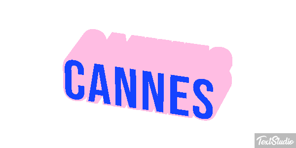 Cannes Efekt tekstowy