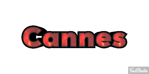Cannes Efekt tekstowy