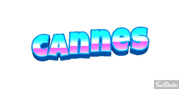 Cannes Efekt tekstowy