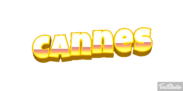 Cannes Efekt tekstowy