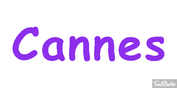 Cannes Efekt tekstowy