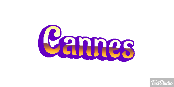 Cannes Efekt tekstowy