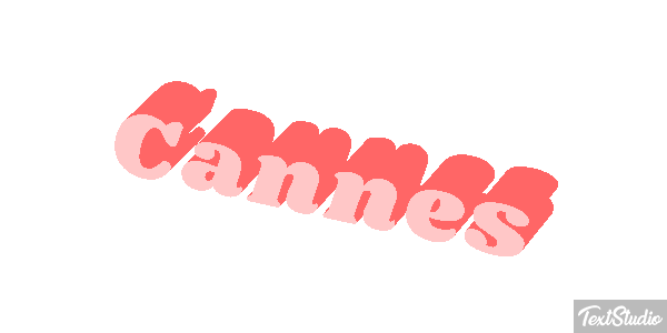 Cannes Efekt tekstowy