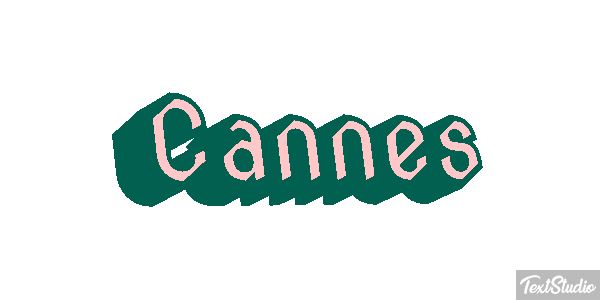 Cannes Efekt tekstowy