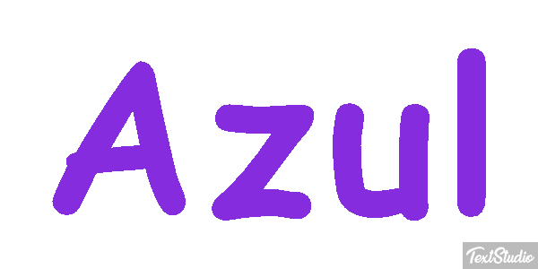 Azul Text effect
