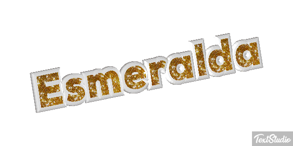 Esmeralda Efecto de texto