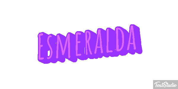 Esmeralda Efecto de texto