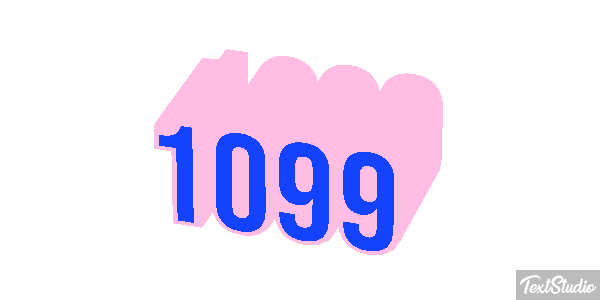 1099 Efecto de texto