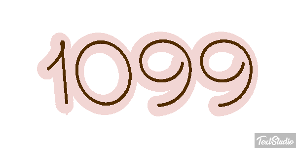 1099 Efecto de texto