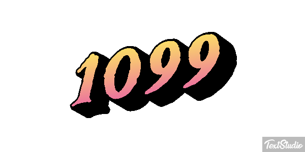 1099 Efecto de texto