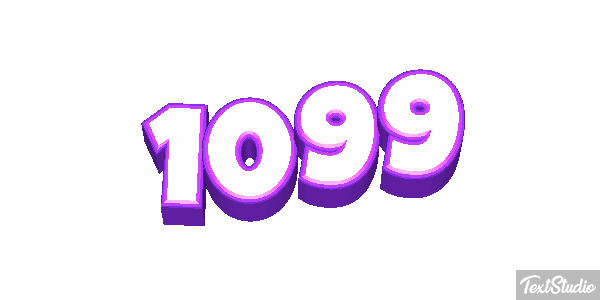 1099 Efecto de texto