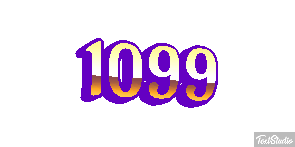 1099 Efecto de texto