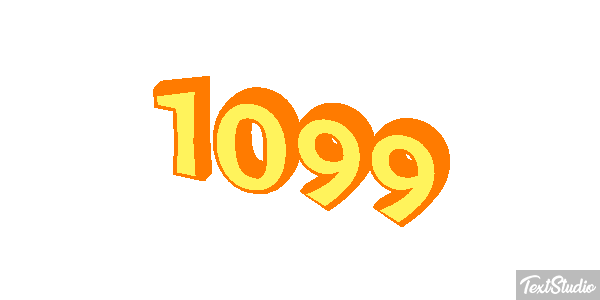 1099 Efecto de texto