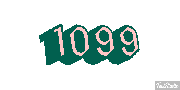 1099 Efecto de texto
