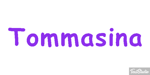 Tommasina Effetto testo