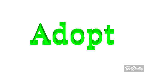 Adopt Metin efekti