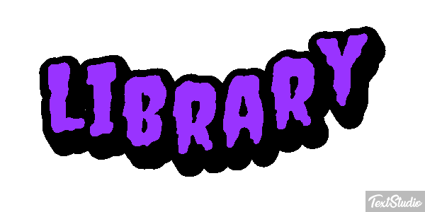 Library Text effect