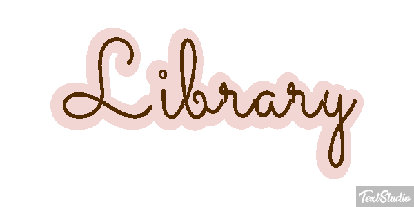 Library Text effect