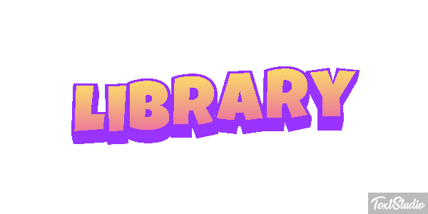 Library Text effect