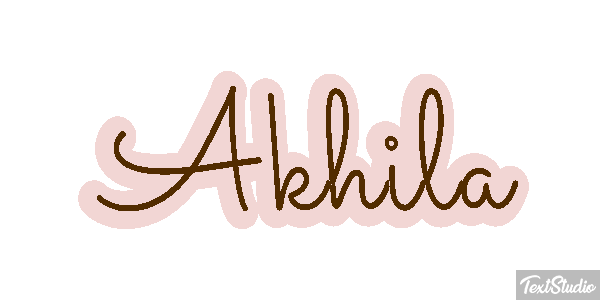 Akhila Efekt tekstowy
