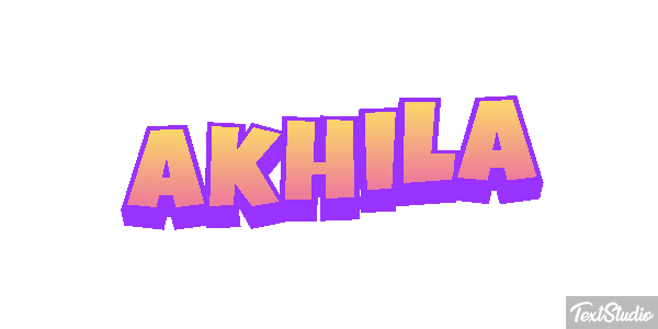 Akhila Efekt tekstowy