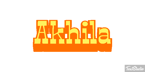 Akhila Efekt tekstowy