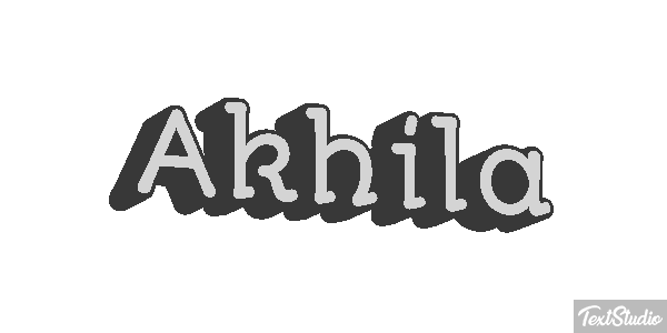 Akhila Efekt tekstowy