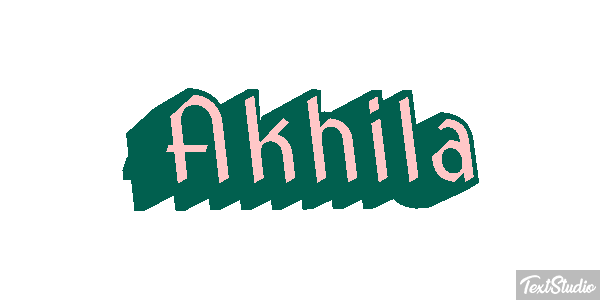 Akhila Efekt tekstowy